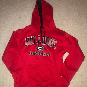 NEVER WORN UGA CHAMPION HOODIE